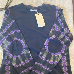 tie dye long sleeve shirt